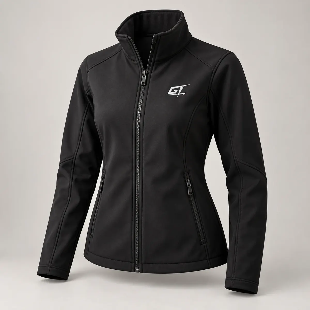 GT Off-Road Women's GT Softshell Jacket, Black