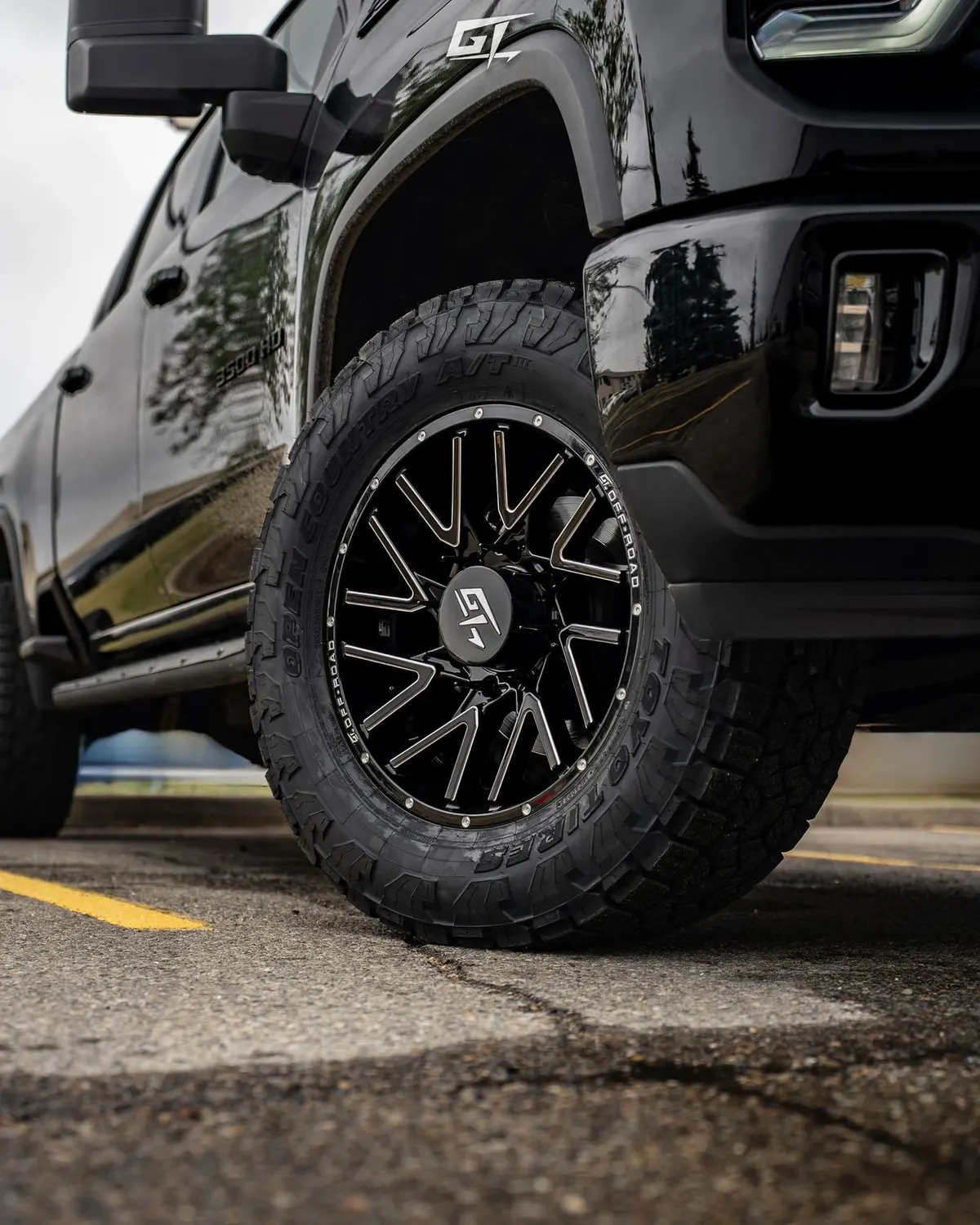 GT Off-Road Aggression on a GMC Sierra