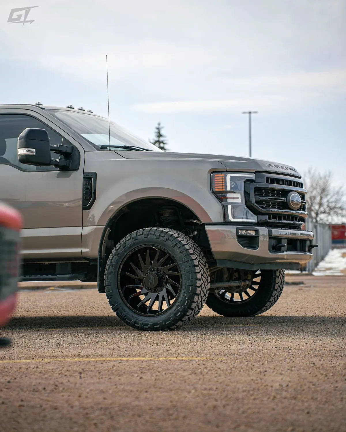 Ford Super Duty on GT Off-Road Tomahawk wheels