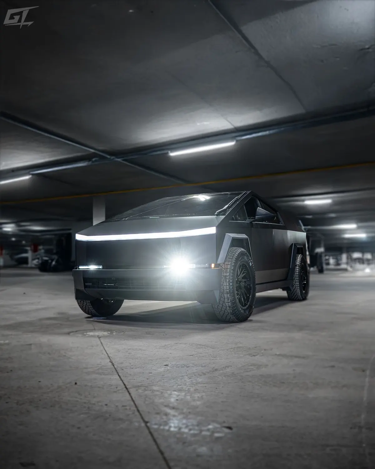 Tesla Cybertruck on GT Off-Road Tomahawk wheels