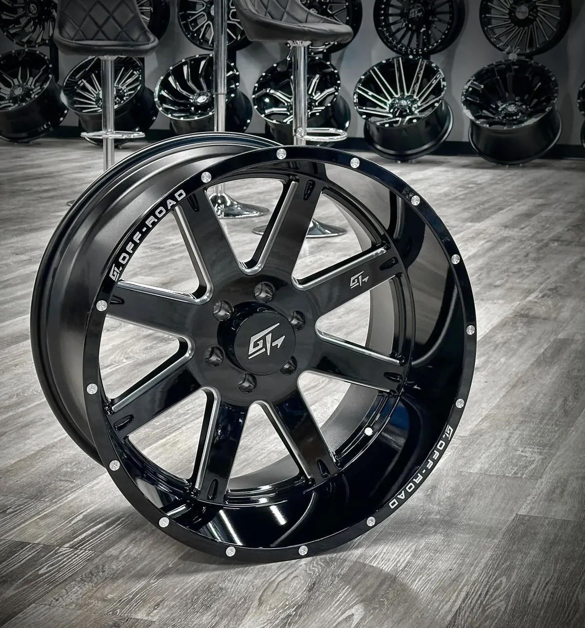 GT Off-Road Invasion in the showroom
