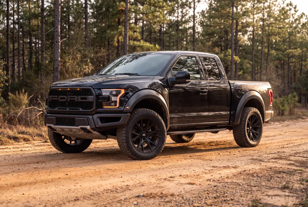 Ford Raptor on GT Off-Road Fusion wheels