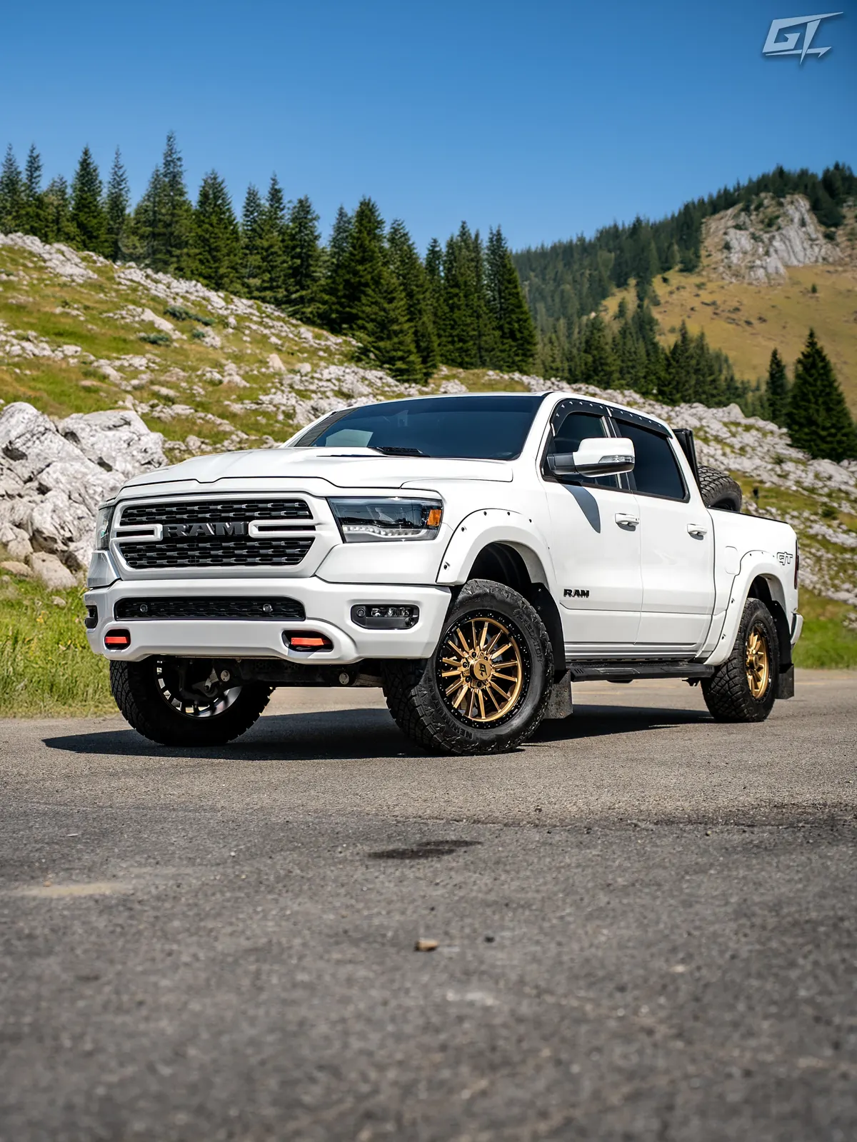 Truck on GT Off-Road Chamber wheels