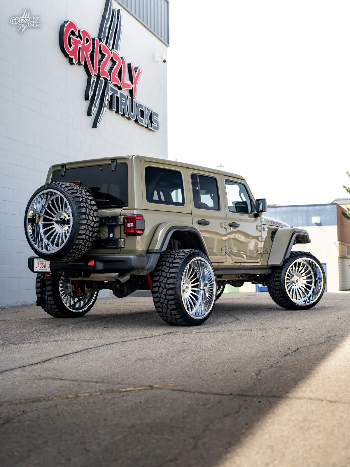 Truck on GT Off-Road Strike wheels
