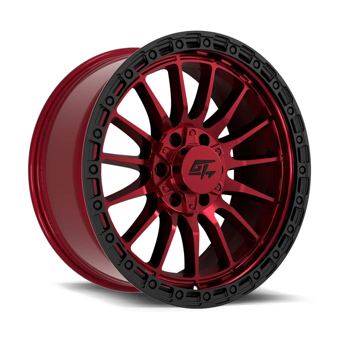 Roue GT Off-Road Renegade au fini Rouge Inferno
